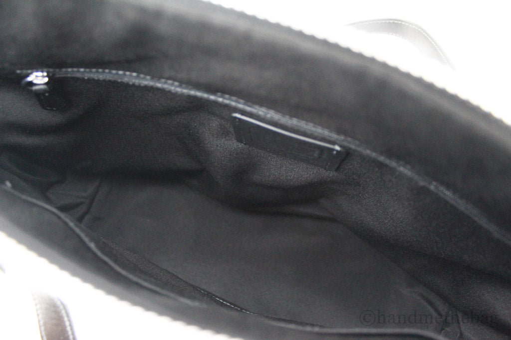 Coach Graphite Signature Elegance Tote Bag