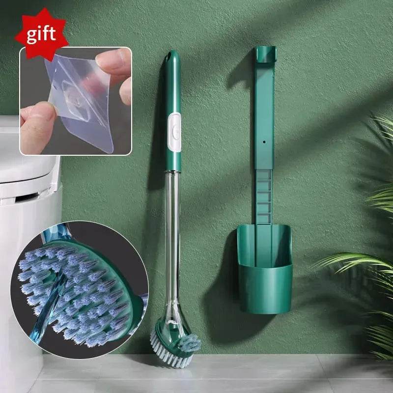 Household Sturdy Bristle strong silicone Toilet brush - Velora