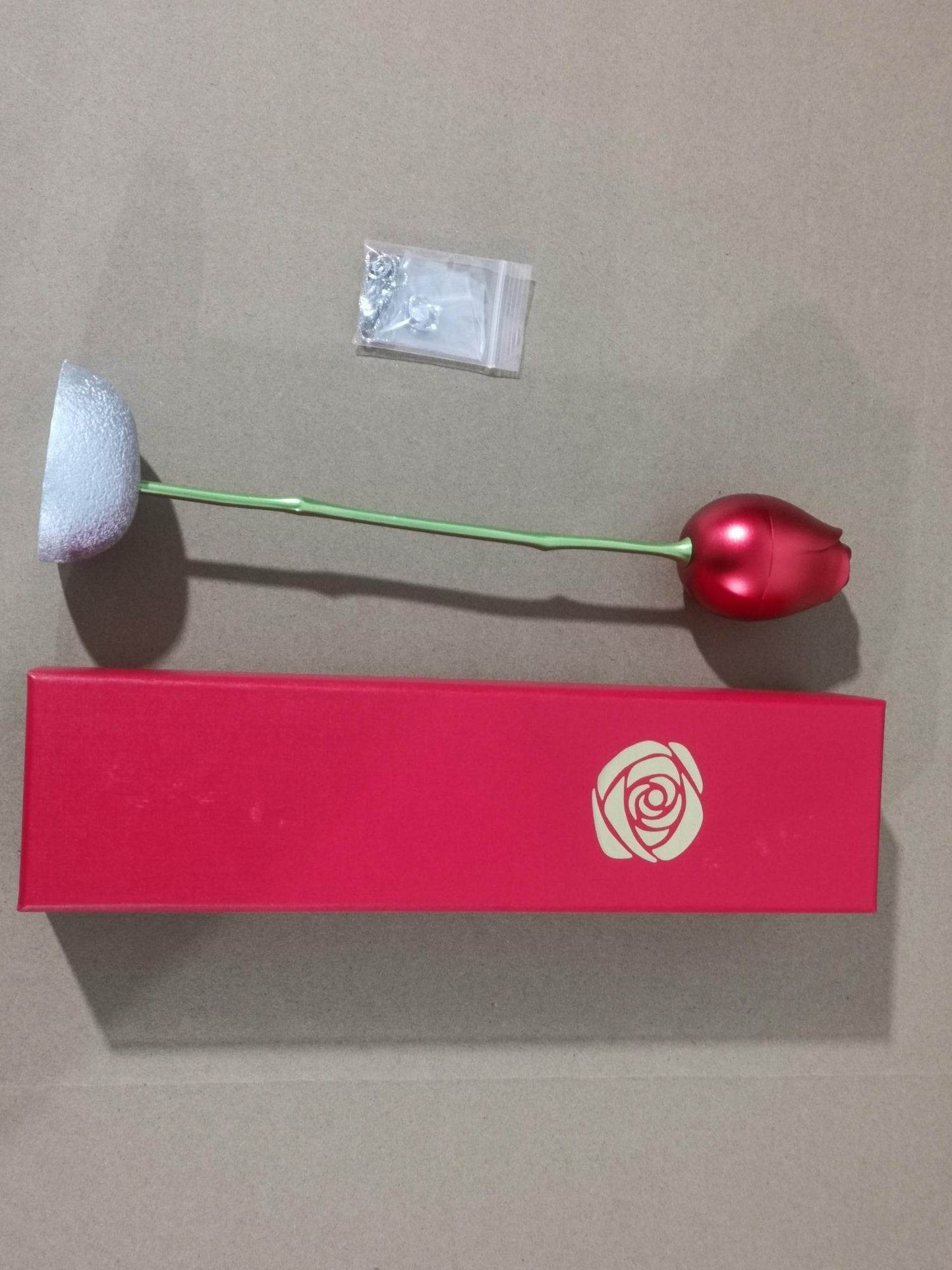 Valentines Day Gift Heart Shaped Blue Purple Crystal Diamond Pendant Rose Head Necklace - Velora