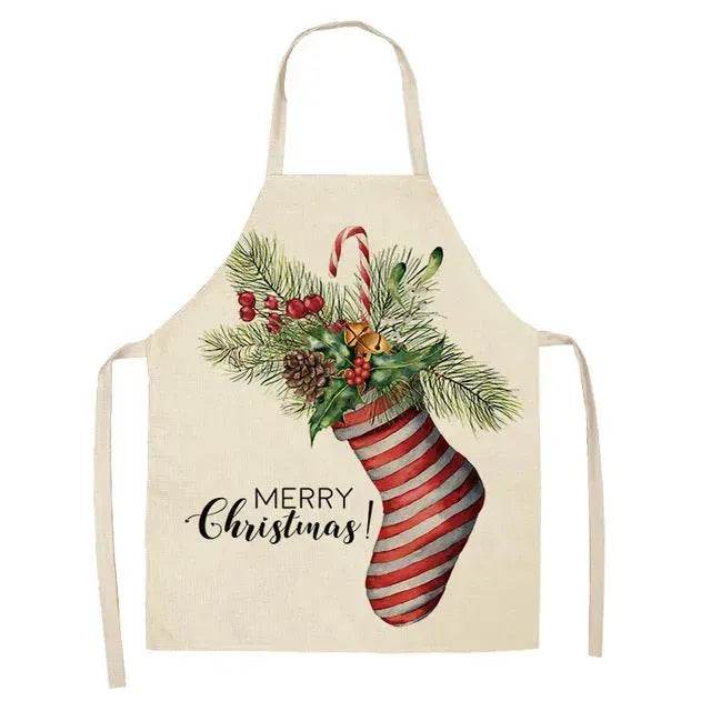 Personalized Christmas Aprons gifts idea for chefs bakers - Velora