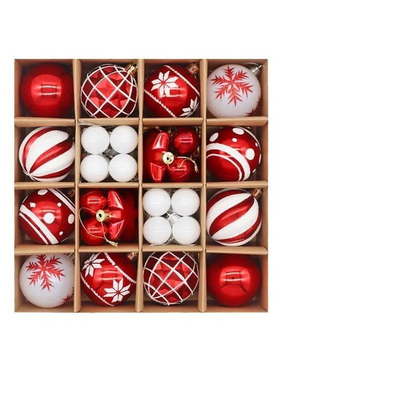 Christmas Decoration 6cm Electroplating Plastic Ball - Velora