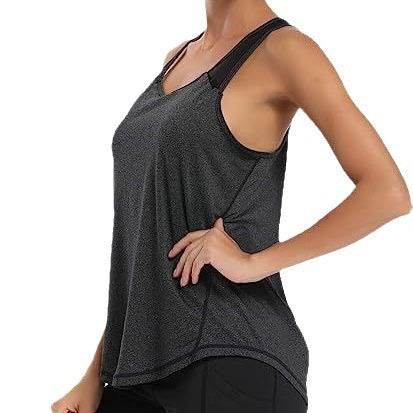 Mesh Yoga Sports Running Vest Sleeveless Workout Tank top women - Velora
