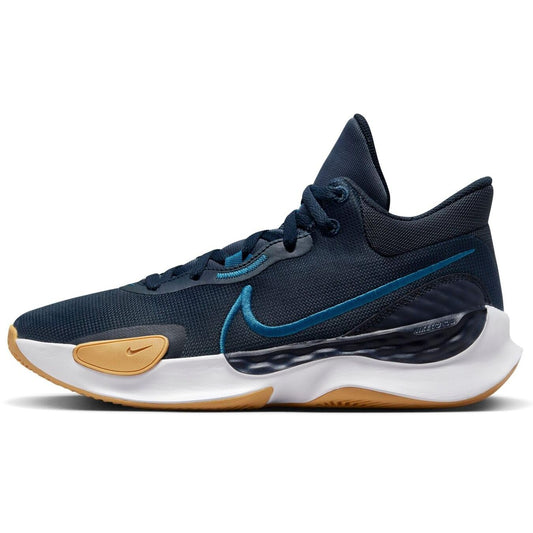 Nike Men's Renew Elevate III Obsidian Basketball Sneakers
