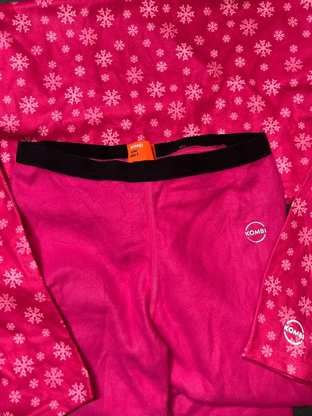 Kombi B3 Cozy Fleece Heavyweight Base Layer Sets for Child & Juniors Sizes - Velora