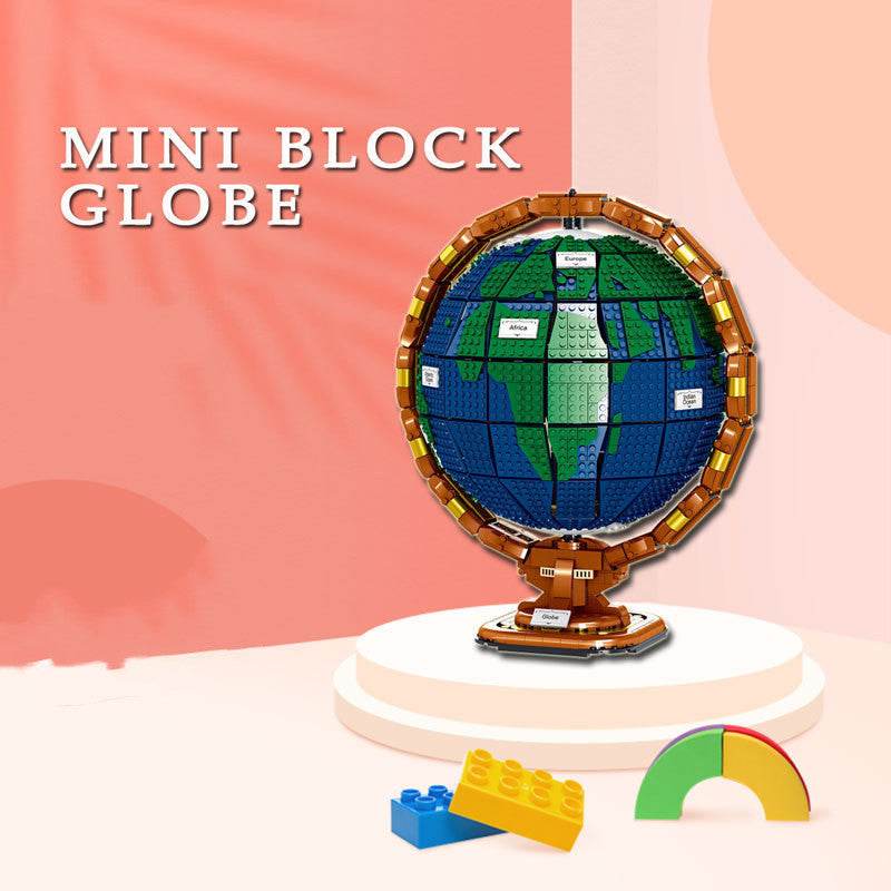 Children's Creative Globe Model Ornaments Assembled Toys - Velora