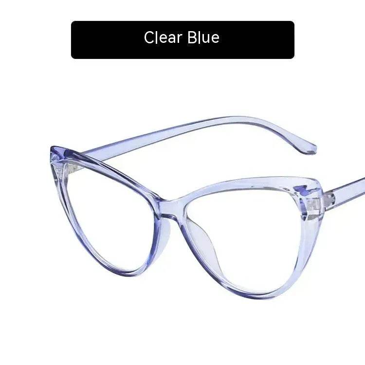Retro Cat Eye Anti-blue Light Glasses Frame For Women - Velora