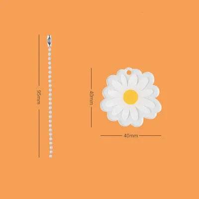Kawaii Mini 3 Hole Daisy Notebook Planner Organizer Binder - Velora