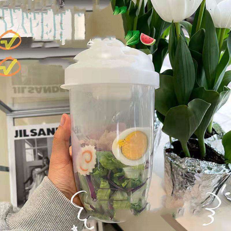 Breakfast Oatmeal Cereal Nut Yogurt Fresh Fruit Salad Cup - Velora