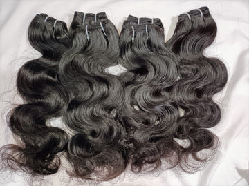 3 Bundle Deal   "“ Indian Virgin Bodywave Hair-Save 10% - Velora Luxury Fashion