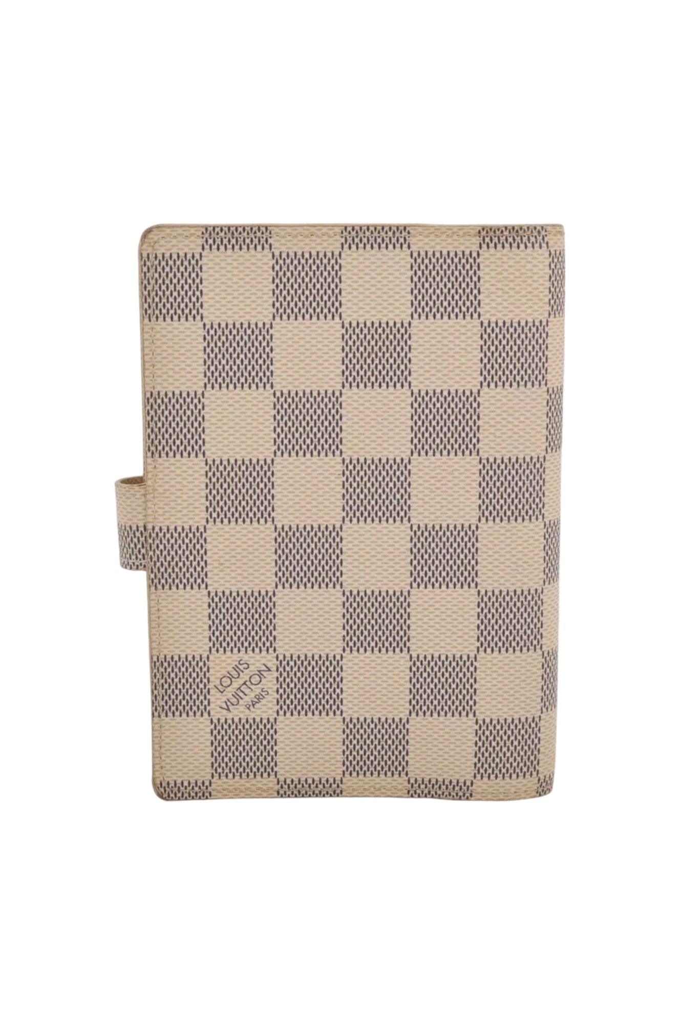 Louis Vuitton Damier Azur Agenda PM Notebook Cover R20706 LV 8166K - Velora