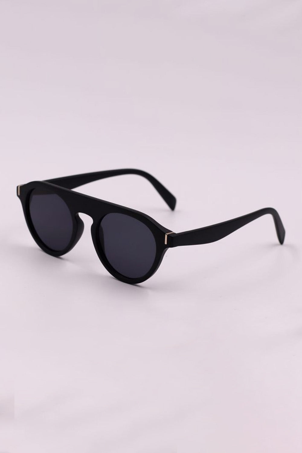 3-Piece Round Polycarbonate Full Rim Sunglasses - Velora Luxury Fashion