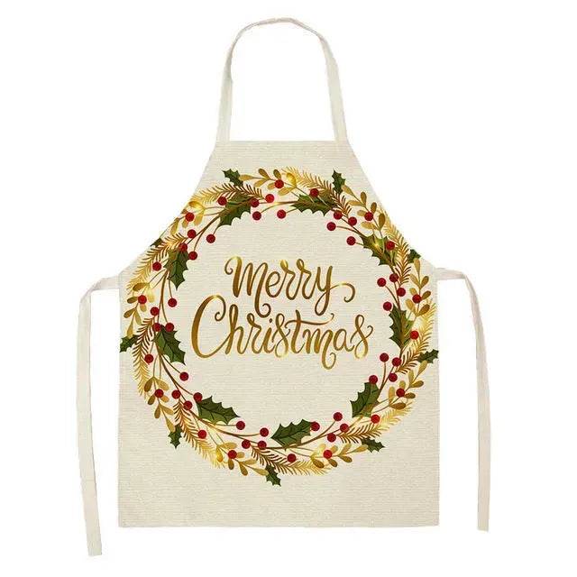 Personalized Christmas Aprons gifts idea for chefs bakers - Velora
