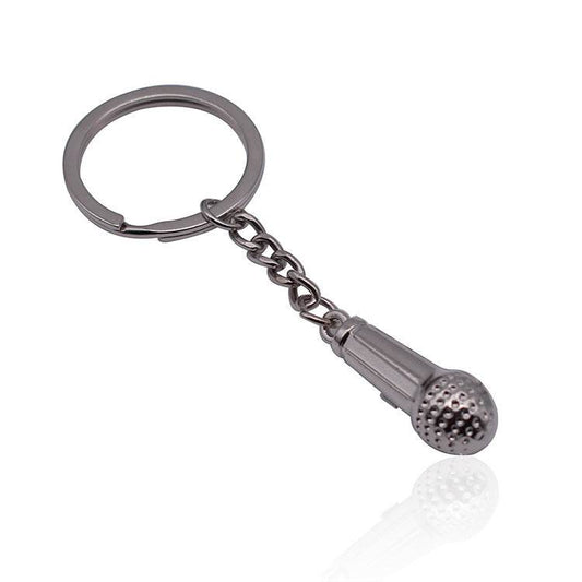 Microphone Keychain Car Keyring - Velora
