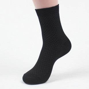 Socks men's new bamboo fiber men's business socks