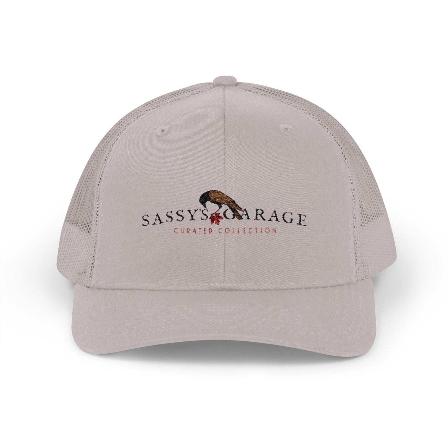Sassy's Garage Snapback Trucker Cap | Casual Style Hat for Everyday Wear, Outdoor Adventures, Fun Fashion Statement - Velora