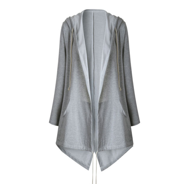 Chic Hooded Women's Sweatshirt