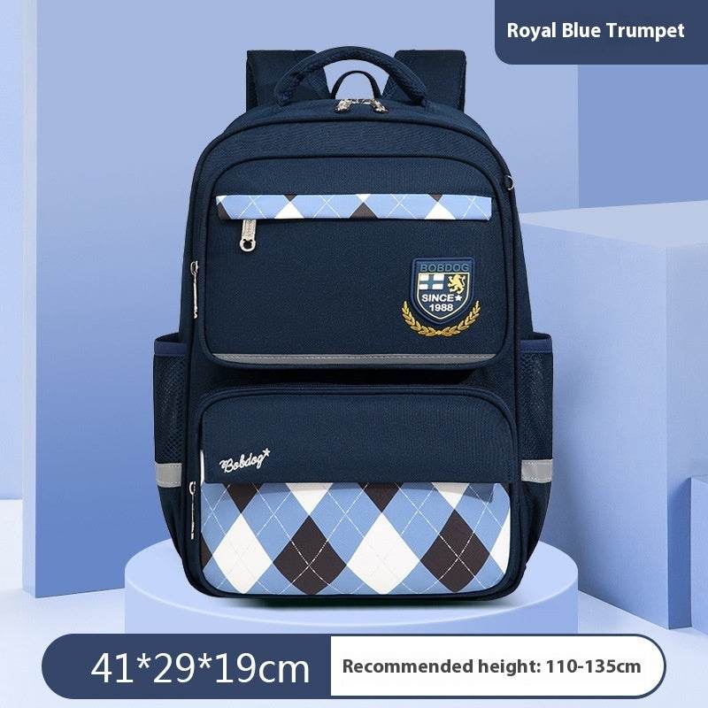 Boys Burden Relief Spine Protection Children's Schoolbag - Velora