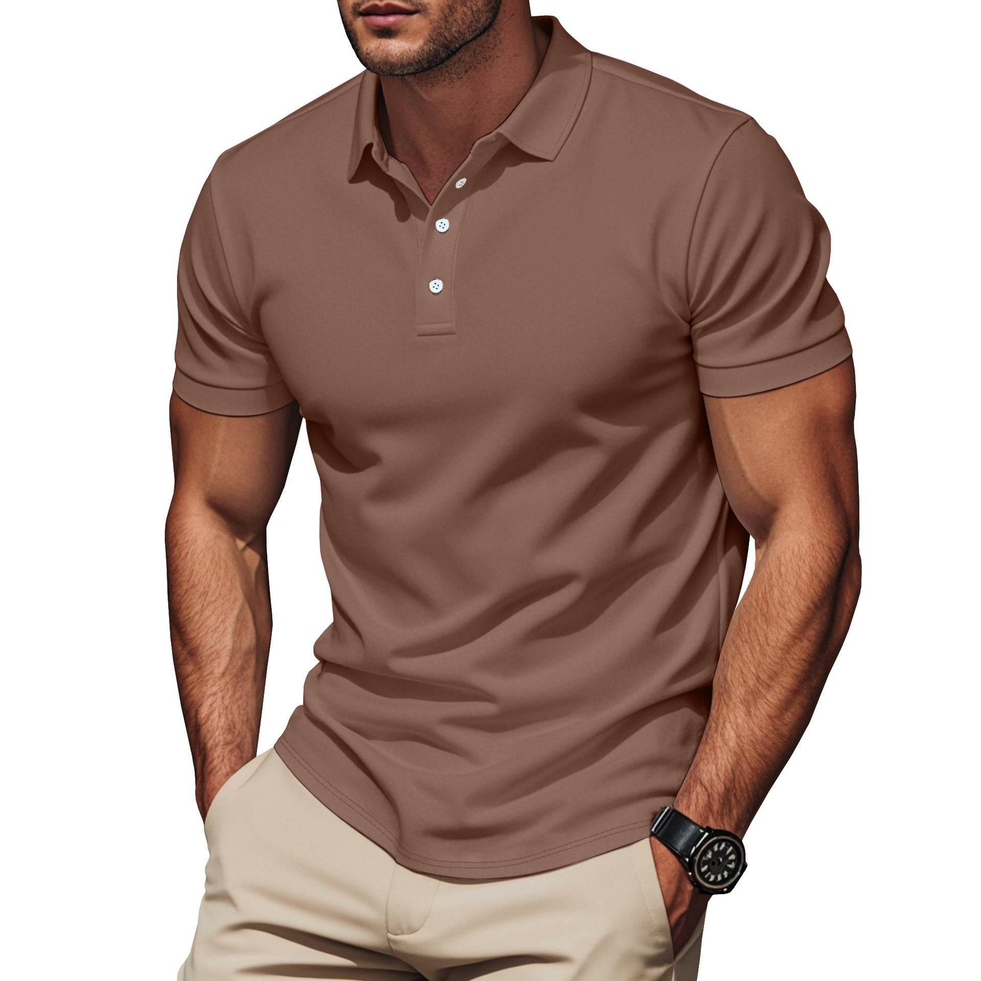 Casual British Style Summer Men's T-shirt - Velora