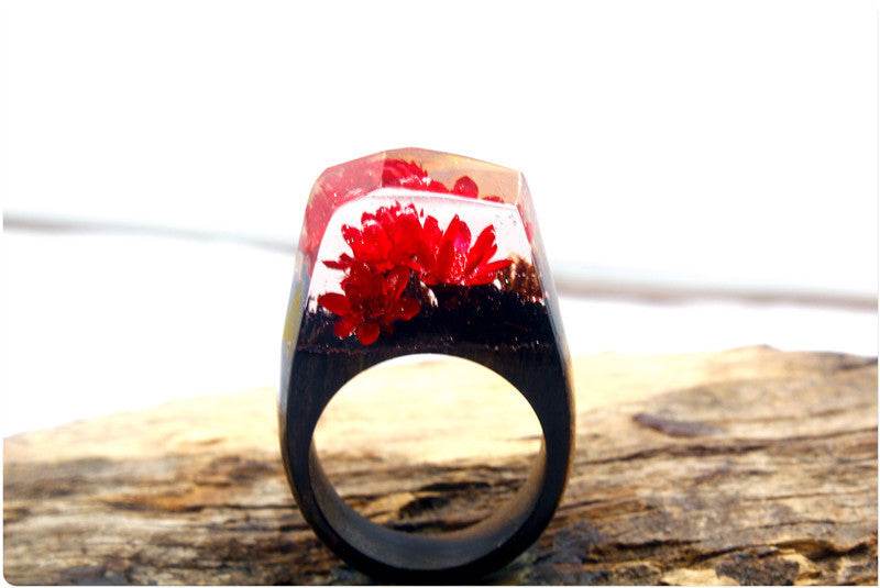 Resin wood ring - Velora