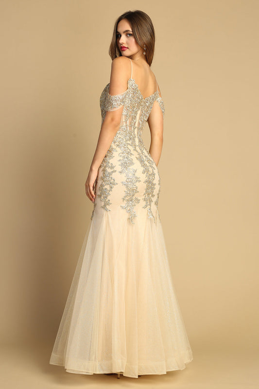 OFF THE SHOULDER GOWN