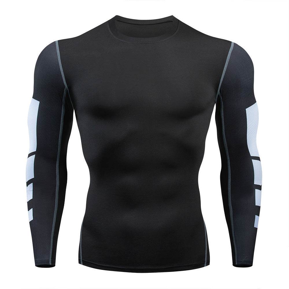 Men's Sports Quick-drying Long sleeve Workout Fitness T-shirt top - Velora