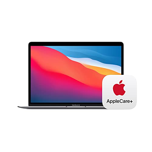 2020 Apple MacBook Air Laptop: Apple M1 Chip, 13” Retina Display, 8GB RAM, 256GB SSD Storage, Backlit Keyboard, FaceTime HD Camera, Touch ID. Works with iPhone/iPad; Space Gray with AppleCare+ (3 Years) https://like2b-uy