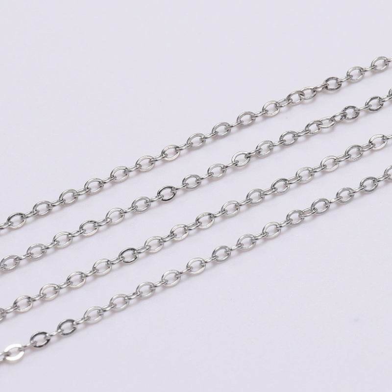 Thin Metal Crushed O-Chain rolls - Velora