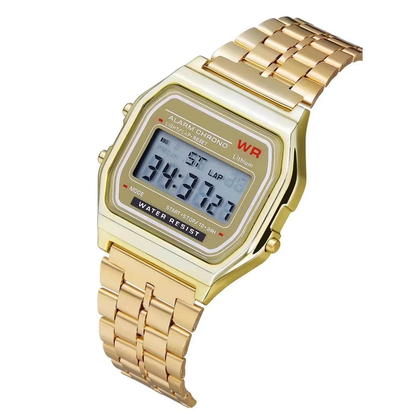 WR F91W Stainless Steel chain Electronic Watch - Velora
