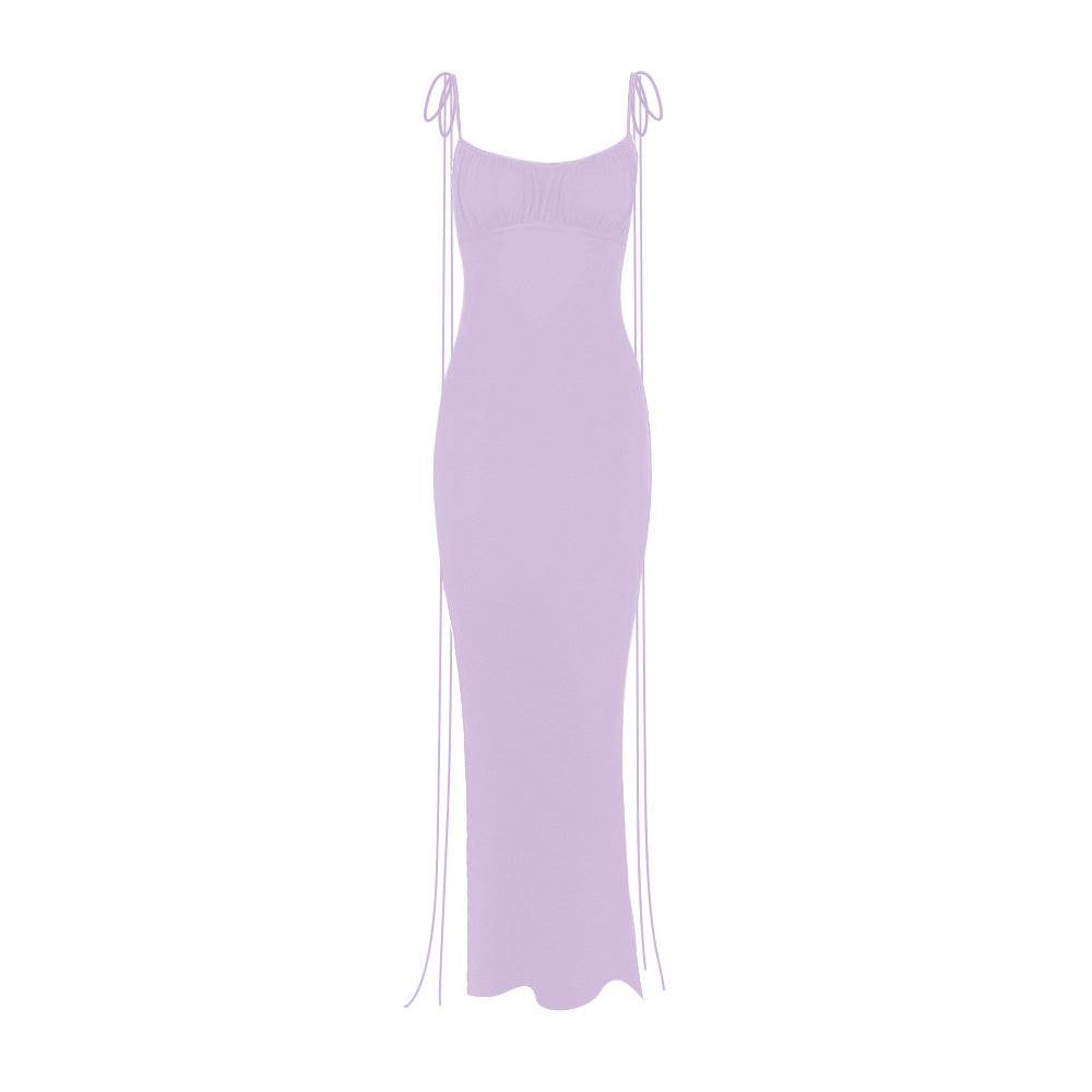 Women's Nightdress With No Back - Velora