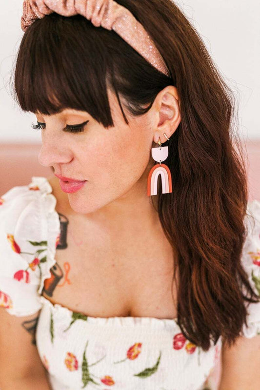 A Beautiful Mess x Etsy Rainbow Earrings https://like2b-uy