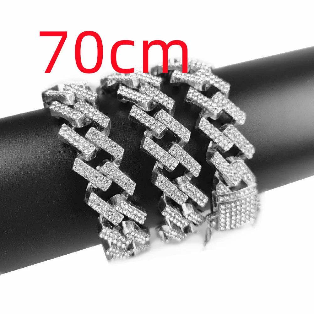 Men's Hip Hop Cuban Link Chain Bracelet - Velora