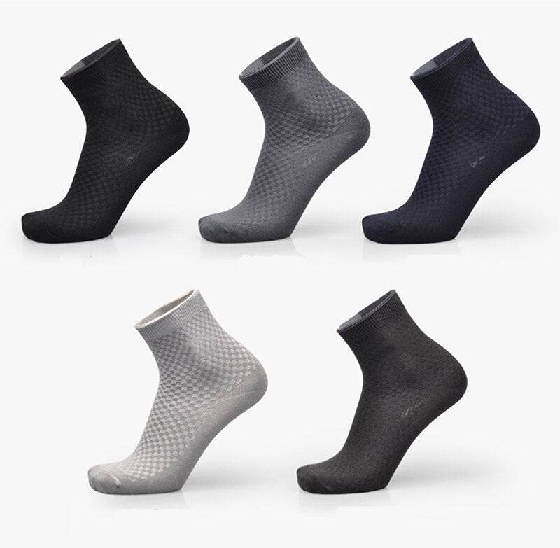 Socks men's new bamboo fiber men's business socks