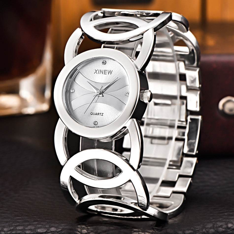 Stainless steel bracelet watch for ladies - Velora