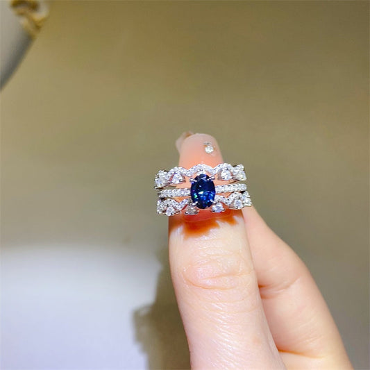 1 Carat Moissanite 925 Sterling Silver Ring https://like2b-uy