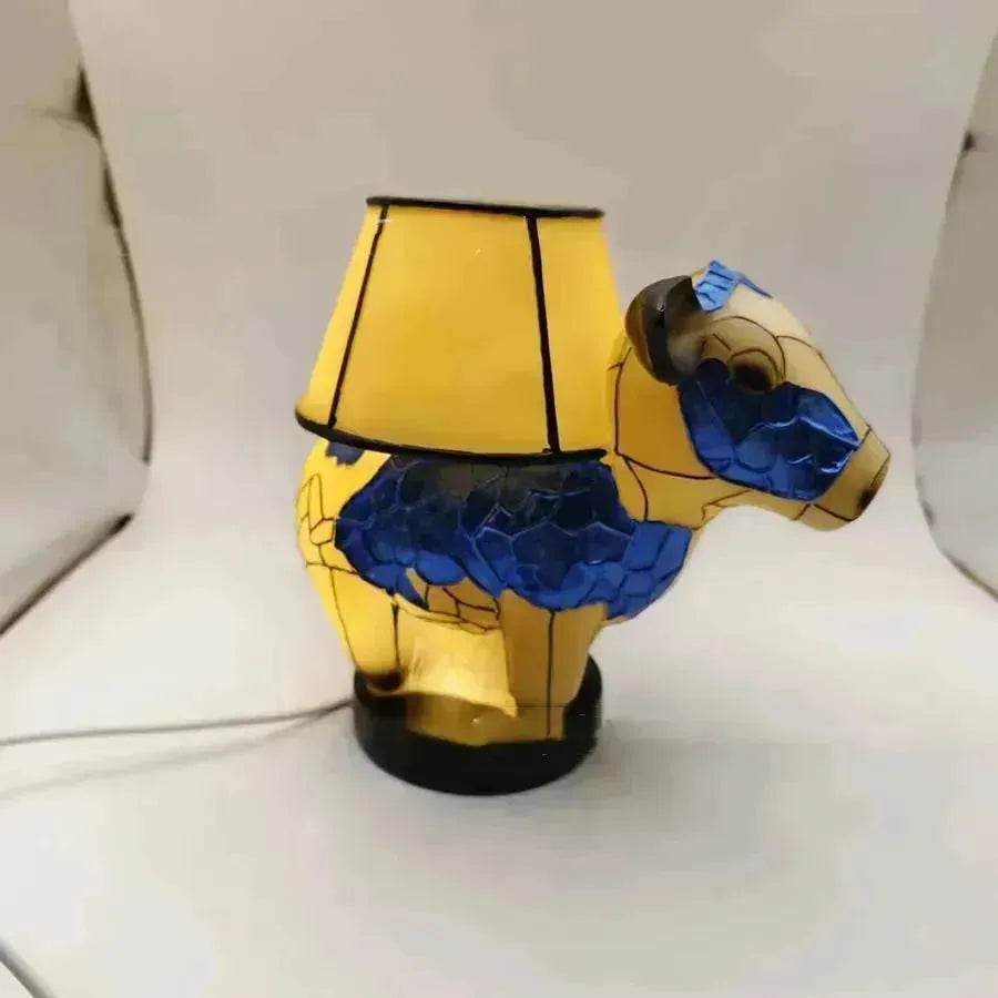 Beautiful Cow Table Lamp Bedside Table Lamp With USB Bedside Lamp For Living Room Bedroom Dormitory Bra Ornament - Velora