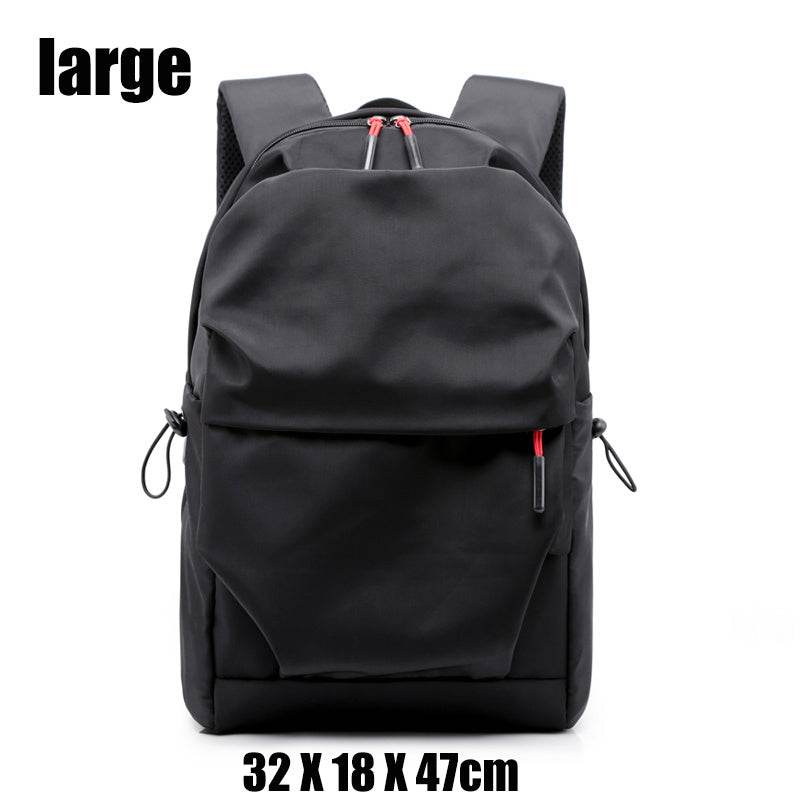 Plain Oxford Nylon Water resistant Backpack for Teens - Velora