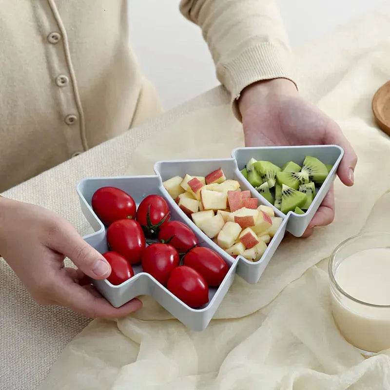 Creative Christmas Tree Fruit Platter Tray - Velora