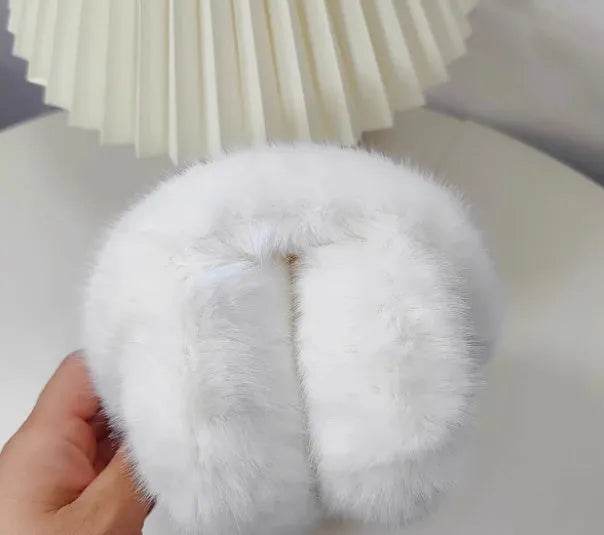 Girls' Winter Furry Fluffy Earmuffs - Velora