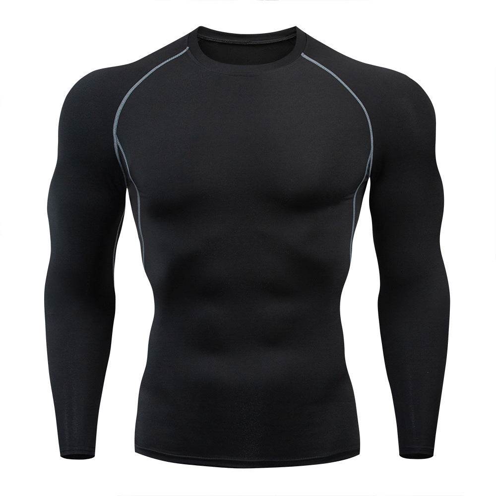 Men's Sports Quick-drying Long sleeve Workout Fitness T-shirt top - Velora