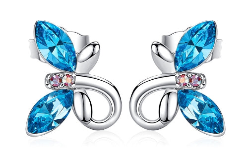Swarovski Crystal Butterfly Earrings - 2019 Collection
