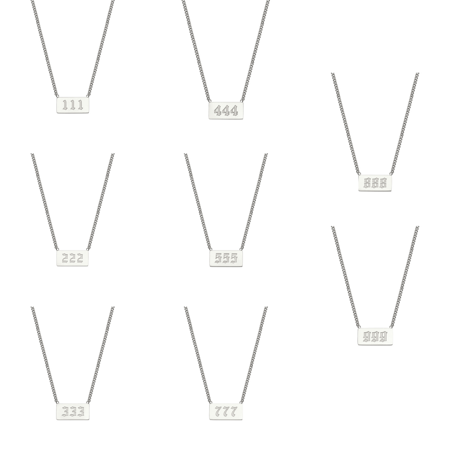 Angel Number Necklace - Velora