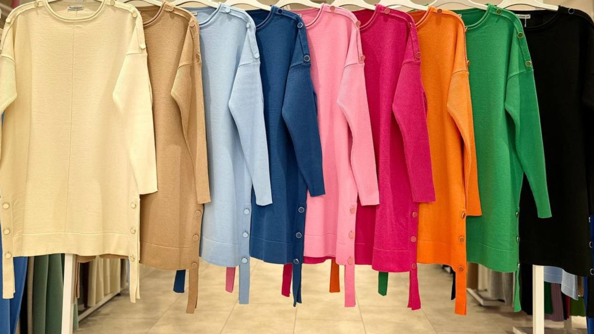 Modest Long Top Tunic - Velora