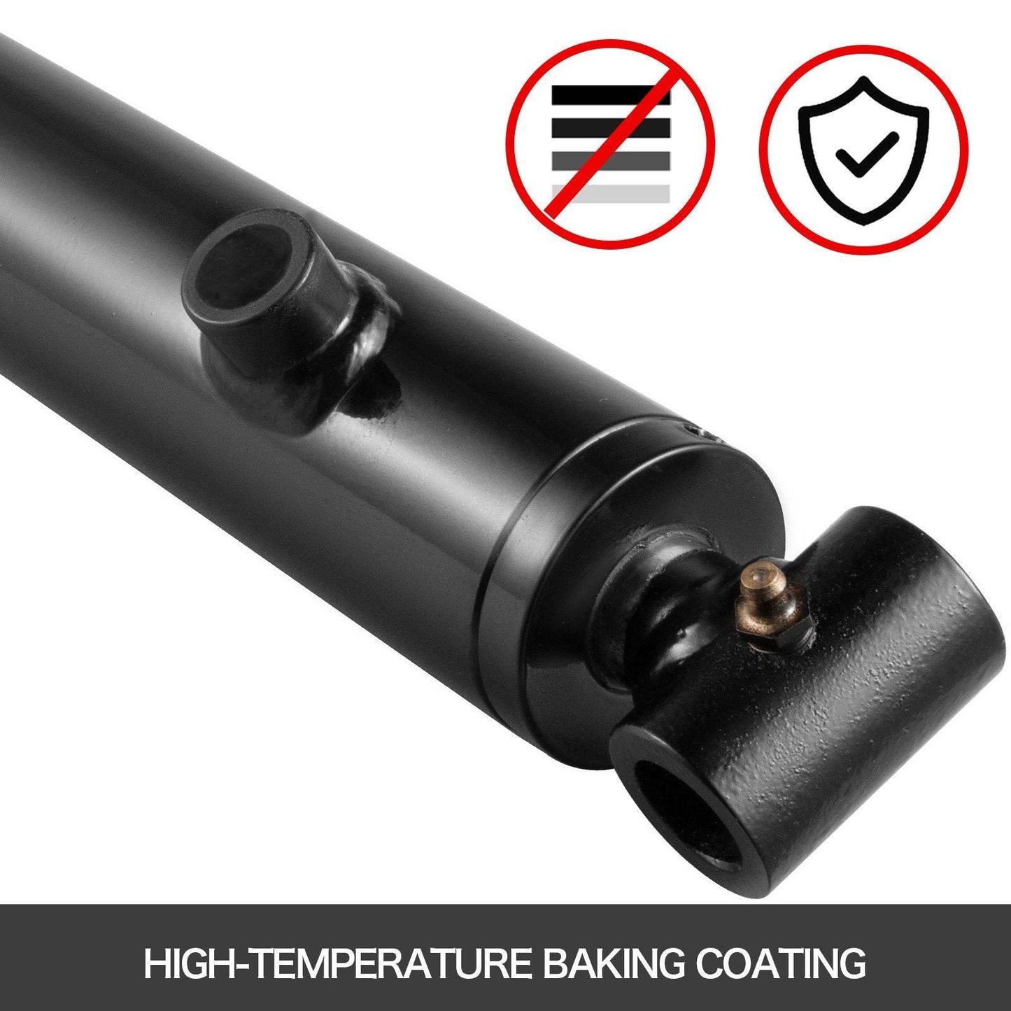 Hydraulic Cylinder 2 Bore 36 Stroke Hydraulic Ram Cylinder 3000psi Hydraulic Cylinders Welded Double Acting Cross Tube SAE6 Port Hydraulic Lifting Cylinder - Velora