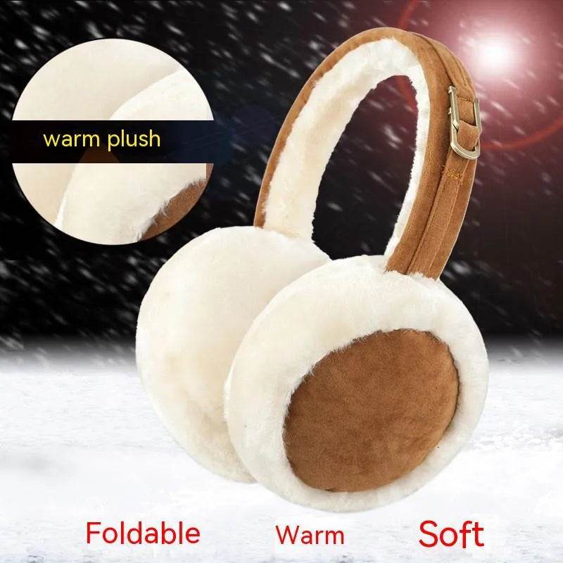 Couple Earmuff Plush Ear Warmer Cold-proof Folding Earmuffs To Undertake Orders - Velora