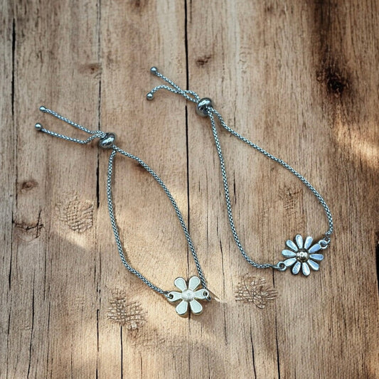 Adjustable Bracelet - Daisy - Velora