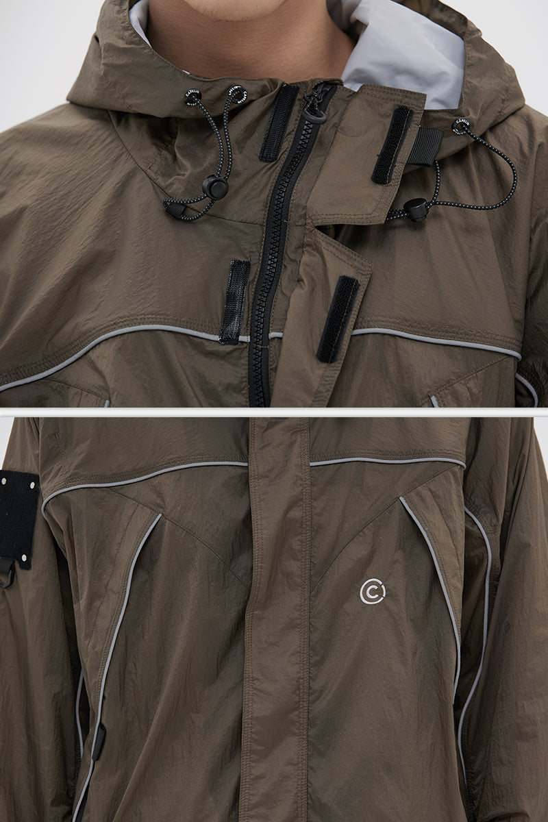 Stone Unisex Water Repellent Outdoor Jacket - Velora