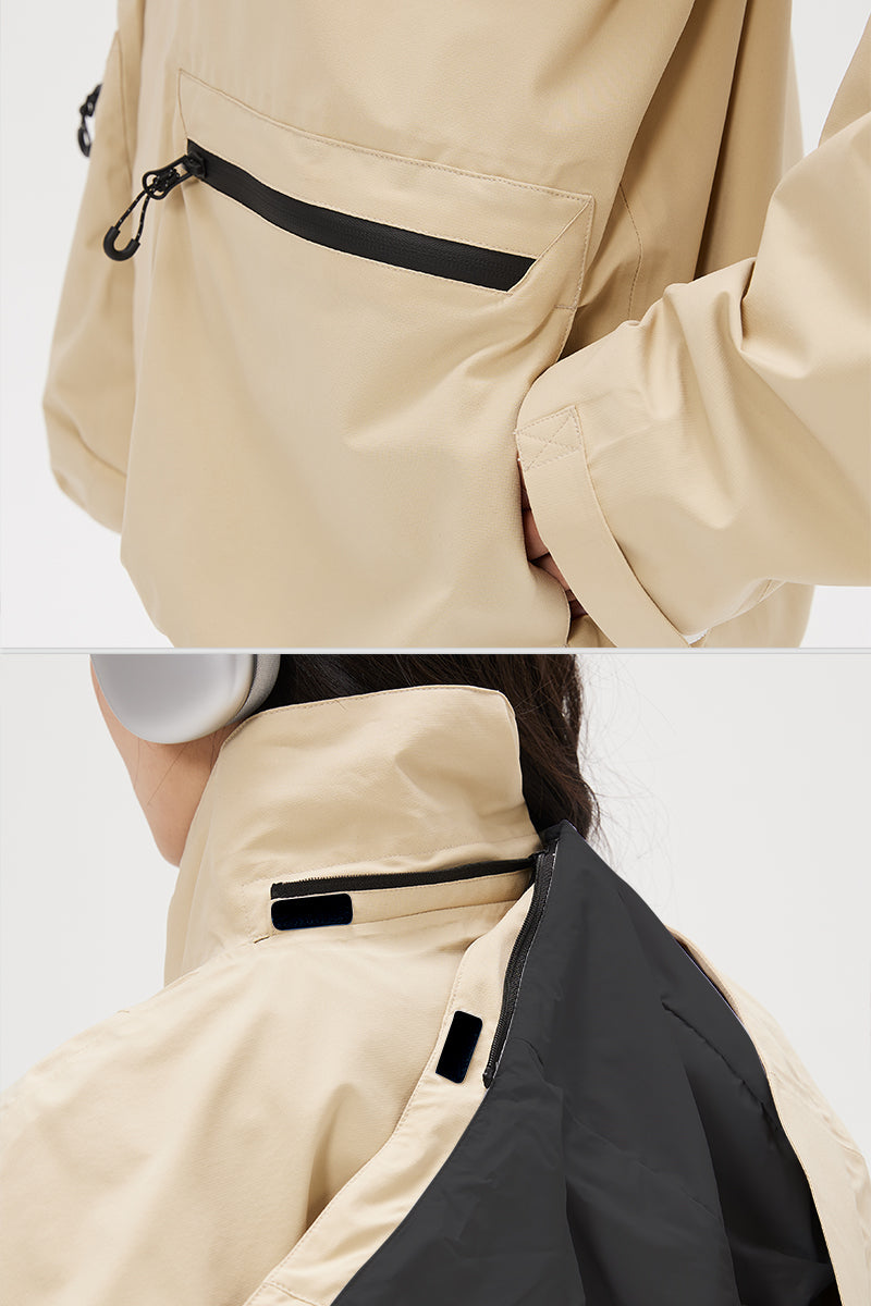 Cloud Unisex 2L Windbreaker Jacket - Velora