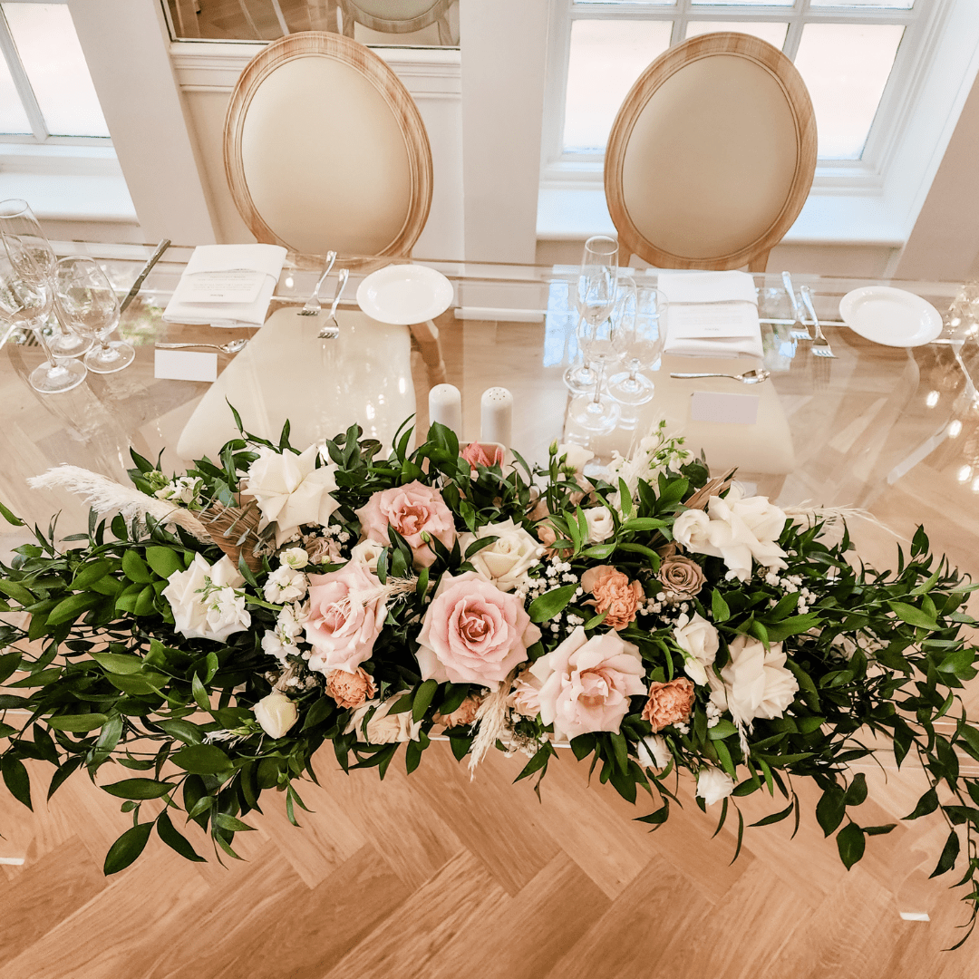 Flower Installation - Velora Luxury Fashion