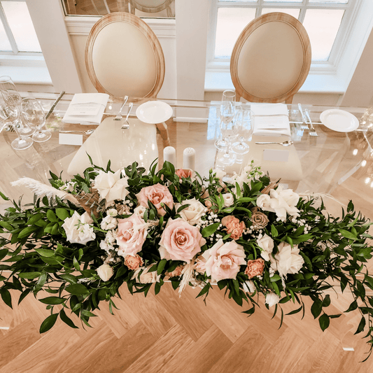 Flower Installation - Velora Luxury Fashion