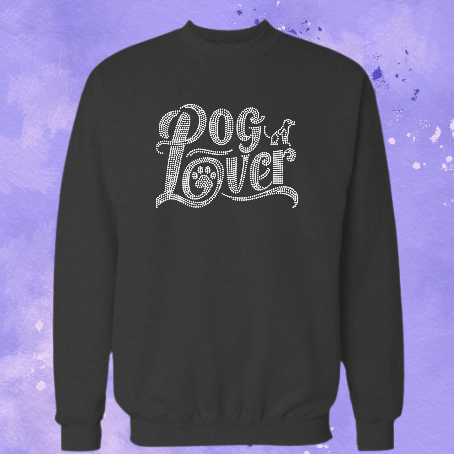 Dog Lover Rhinestone Shirt – Pet Mom Sparkle Bling Tee | Blingdazzel